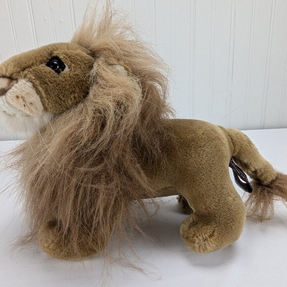 Jungle Joe's Safari Friends Longfellow The Lion Talking Stuffed Animal Plush 8" - Picture 4 of 11